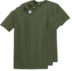 Pack de 3 Gildan 5000 - T-Shirt en Coton™ épais pour adultes