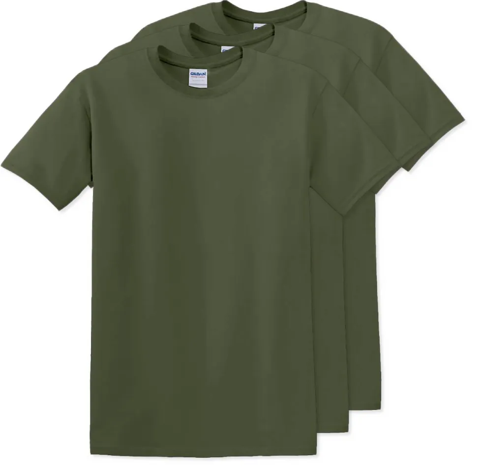 Pack de 3 Gildan 5000 - T-Shirt en Coton™ épais pour adultes