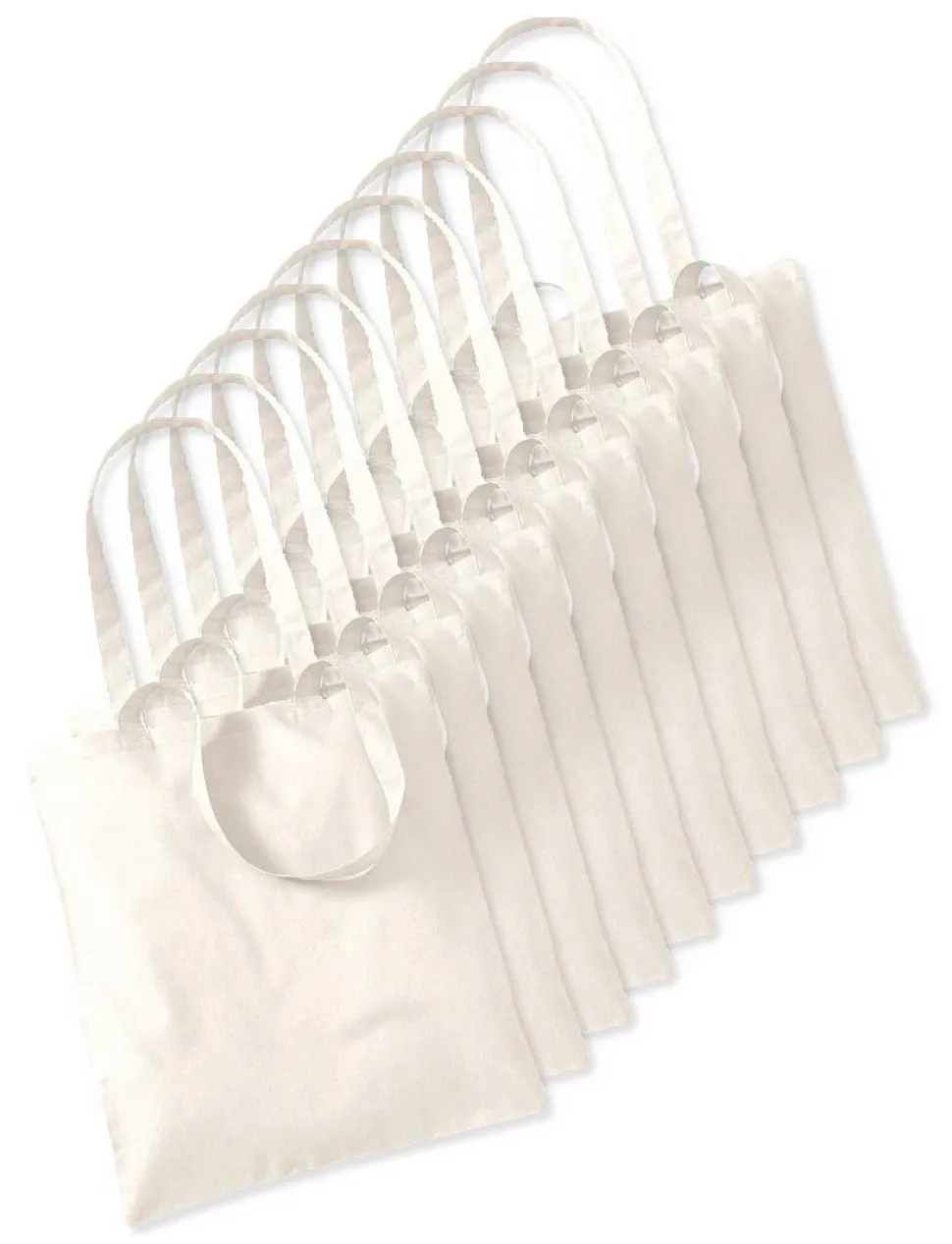 Pack de 100 NewGen LS42OE - Sac coton anses longues