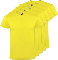 Pack de 5 Roly CA6424 - ATOMIC 150 T-shirt manches courtes
