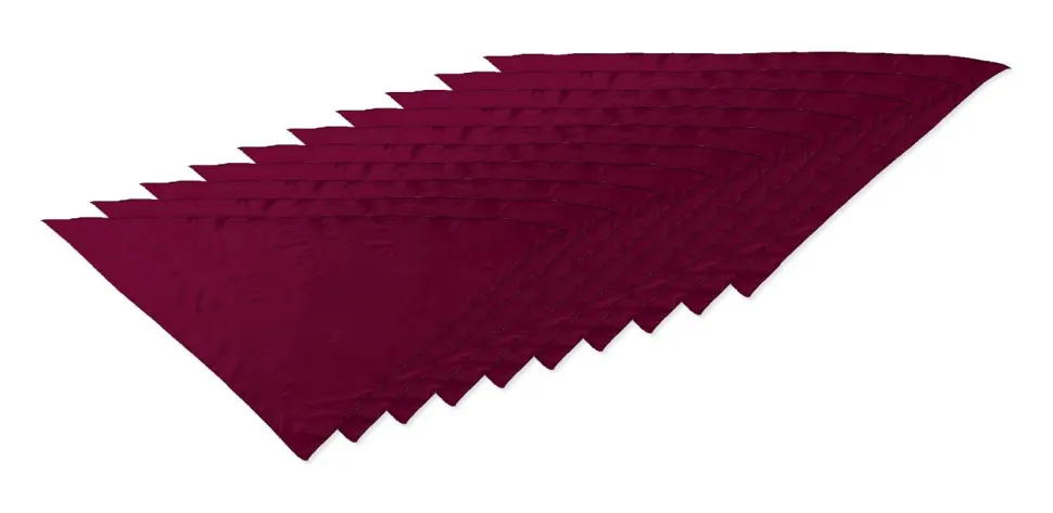 Pack de 10 Valento PNVAFIE - Foulard triangulaire FIESTA