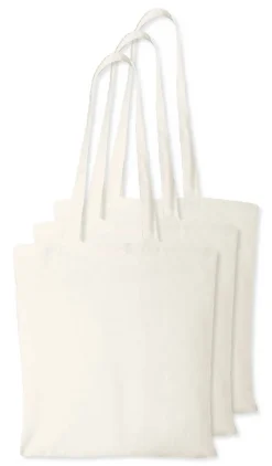 Pack de 30 Westford mill WM101 - Sac Cabas Personnalisable en Coton Westford Mill