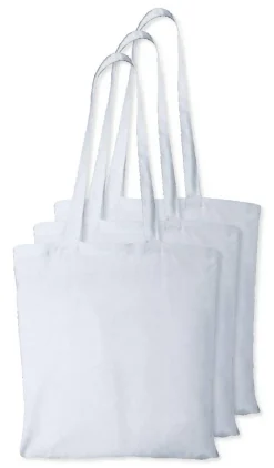Pack de 30 Westford mill WM101 - Sac Cabas Personnalisable en Coton Westford Mill