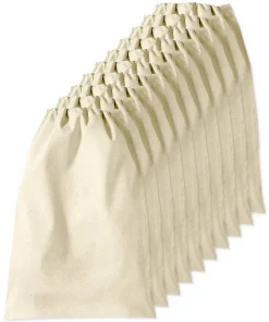 Pack de 100 Westford mill WM115 - Sac Polyvalent en Coton Westford Mill