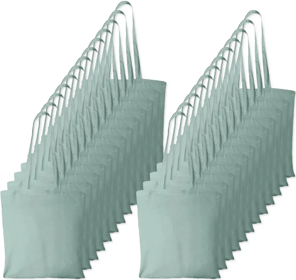 Pack de 250 Westford mill WM101 - Sac Cabas Personnalisable en Coton Westford Mill