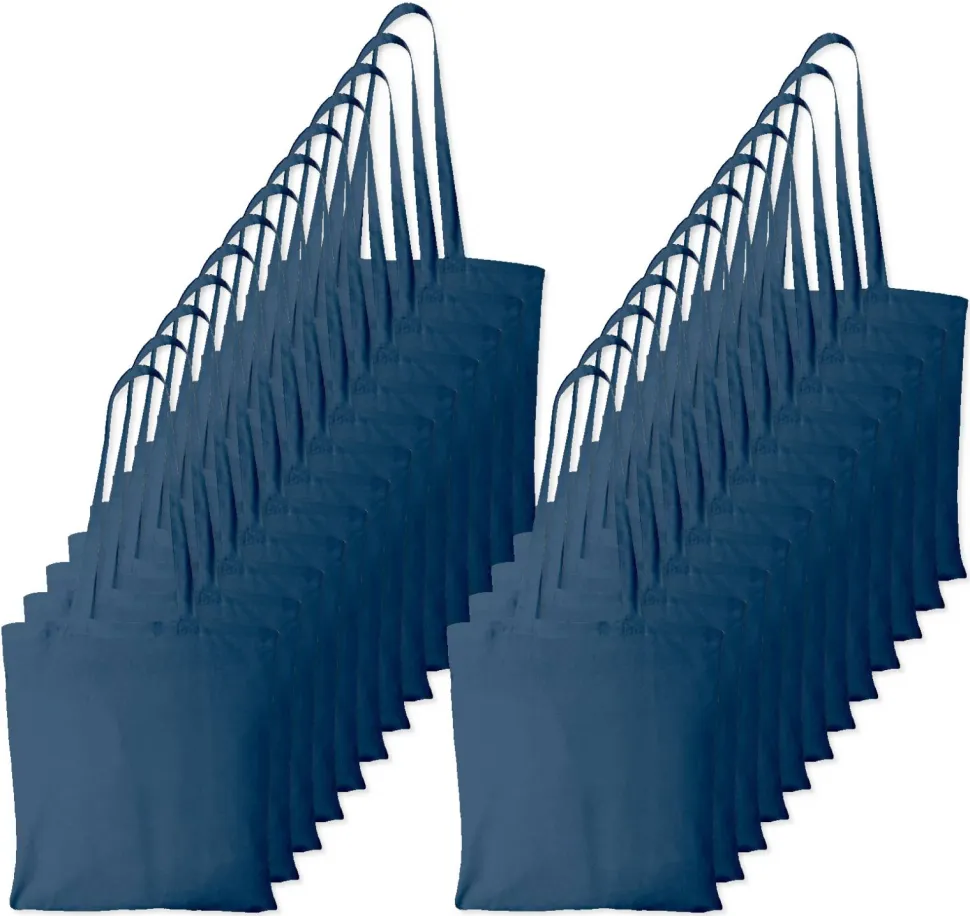 Pack de 250 Westford mill WM101 - Sac Cabas Personnalisable en Coton Westford Mill