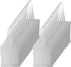 Pack de 250 Westford mill WM101 - Sac Cabas Personnalisable en Coton Westford Mill