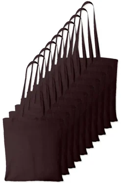 Pack de 100 Westford mill WM101 - Sac Cabas Personnalisable en Coton Westford Mill