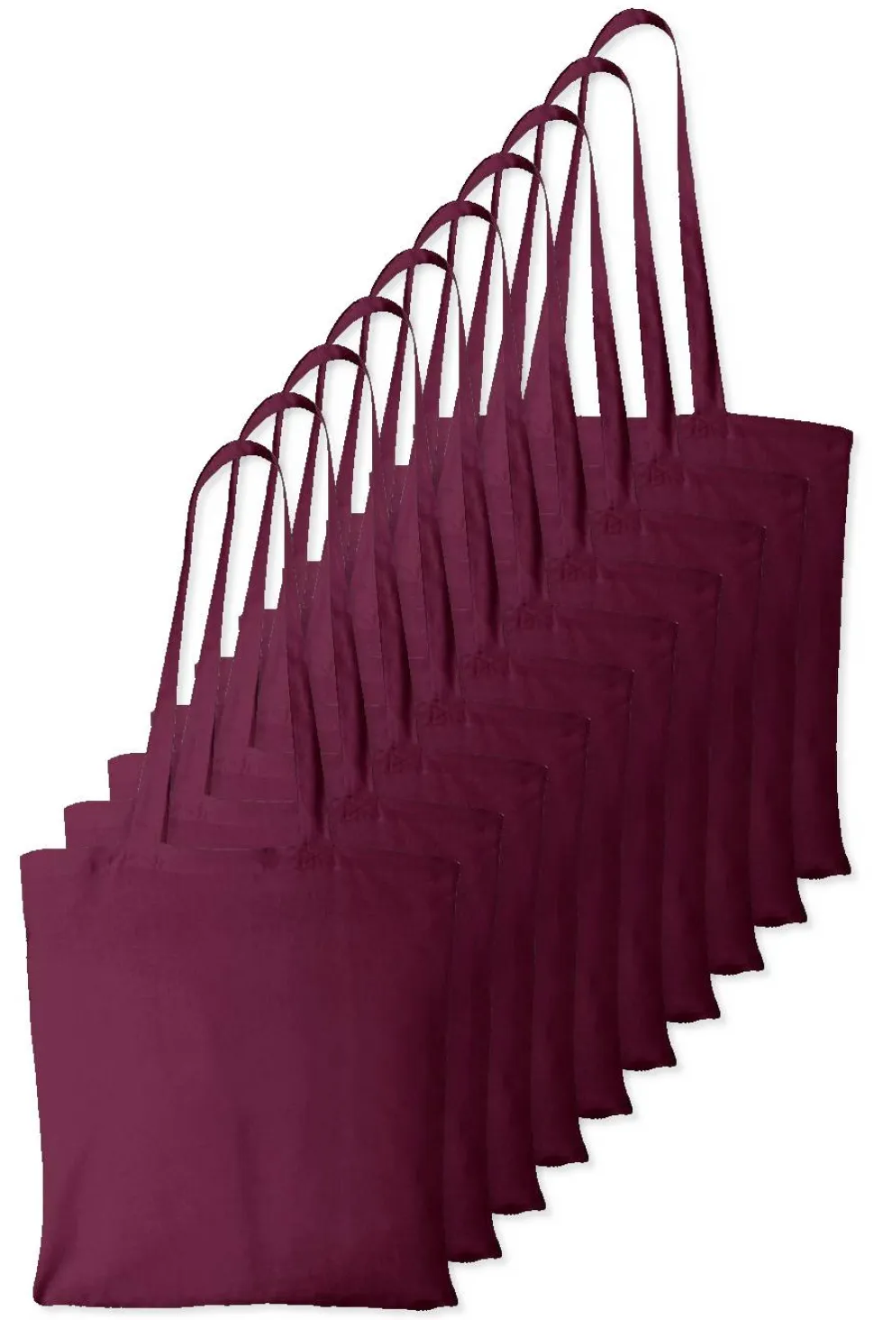 Pack de 100 Westford mill WM101 - Sac Cabas Personnalisable en Coton Westford Mill