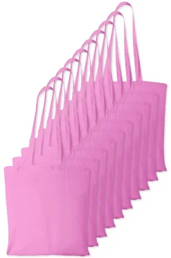 Pack de 100 Westford mill WM101 - Sac Cabas Personnalisable en Coton Westford Mill
