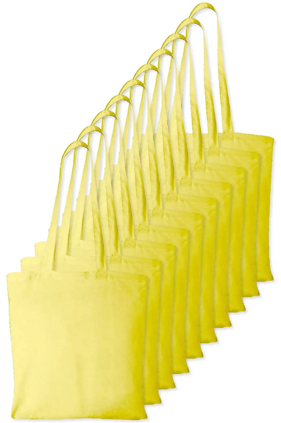 Pack de 100 Westford mill WM101 - Sac Cabas Personnalisable en Coton Westford Mill