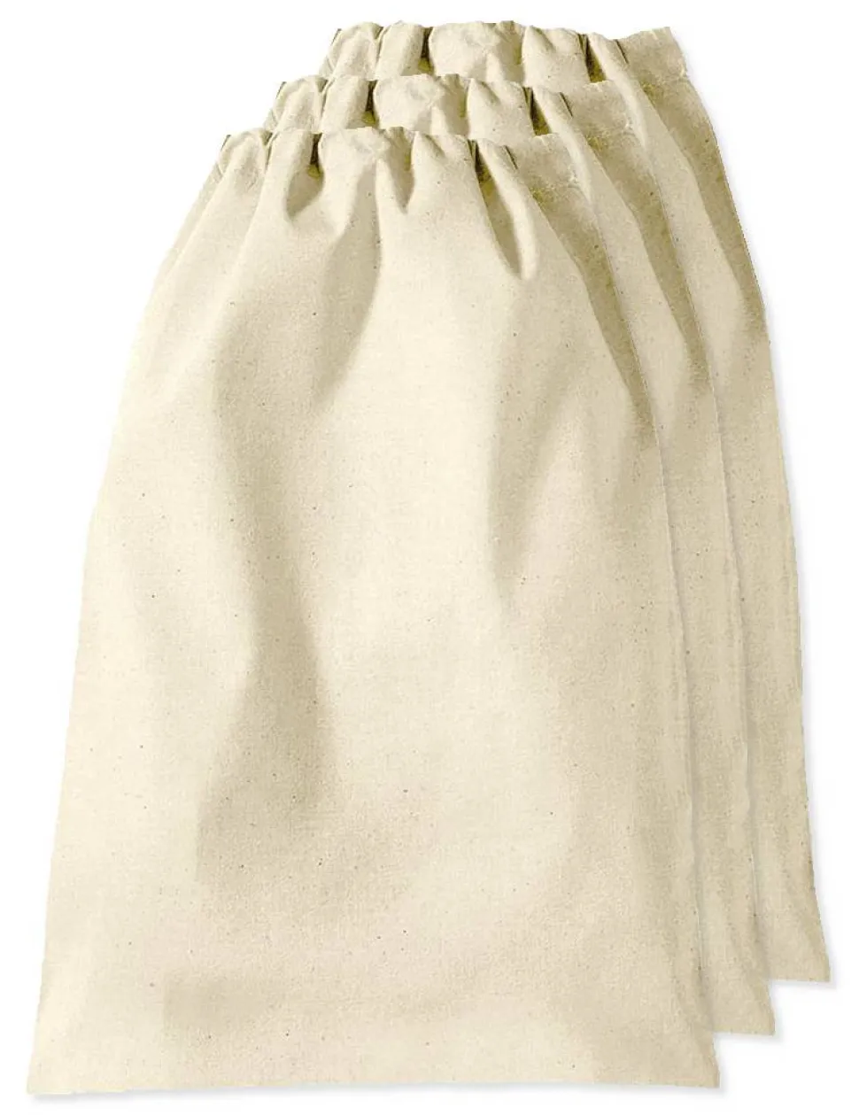 Pack de 3 Westford mill WM115 - Sac Polyvalent en Coton Westford Mill
