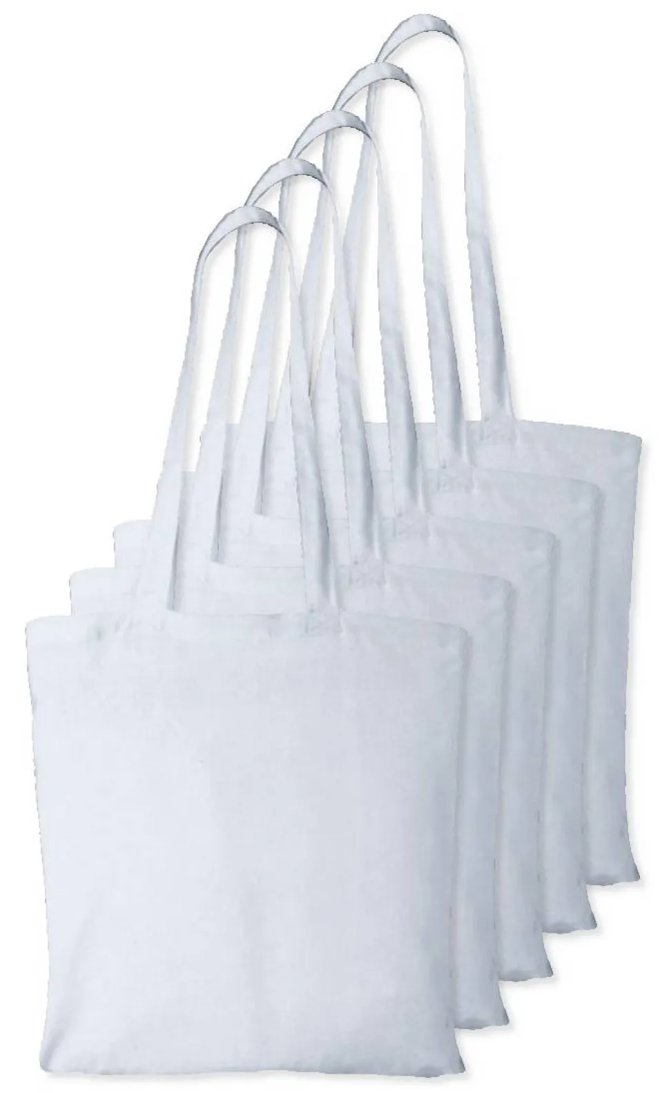Pack de 50 Westford mill WM101 - Sac Cabas Personnalisable en Coton Westford Mill