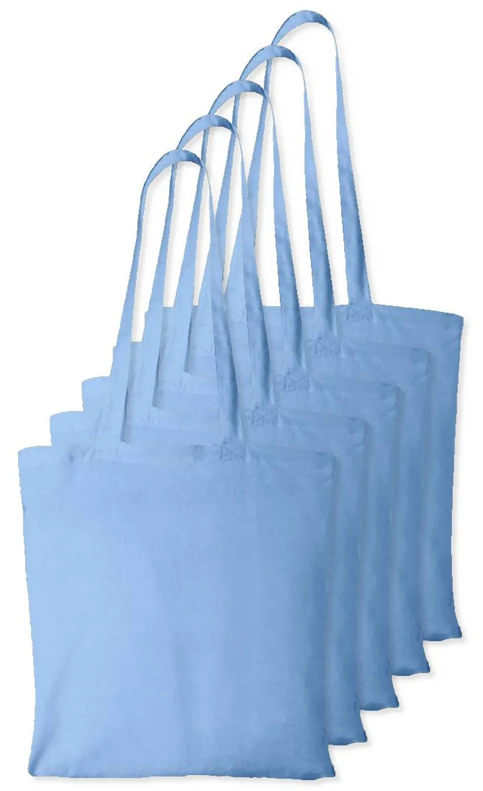 Pack de 50 Westford mill WM101 - Sac Cabas Personnalisable en Coton Westford Mill