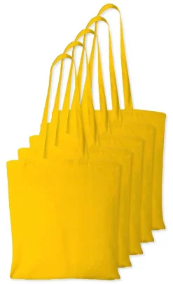 Pack de 50 Westford mill WM101 - Sac Cabas Personnalisable en Coton Westford Mill
