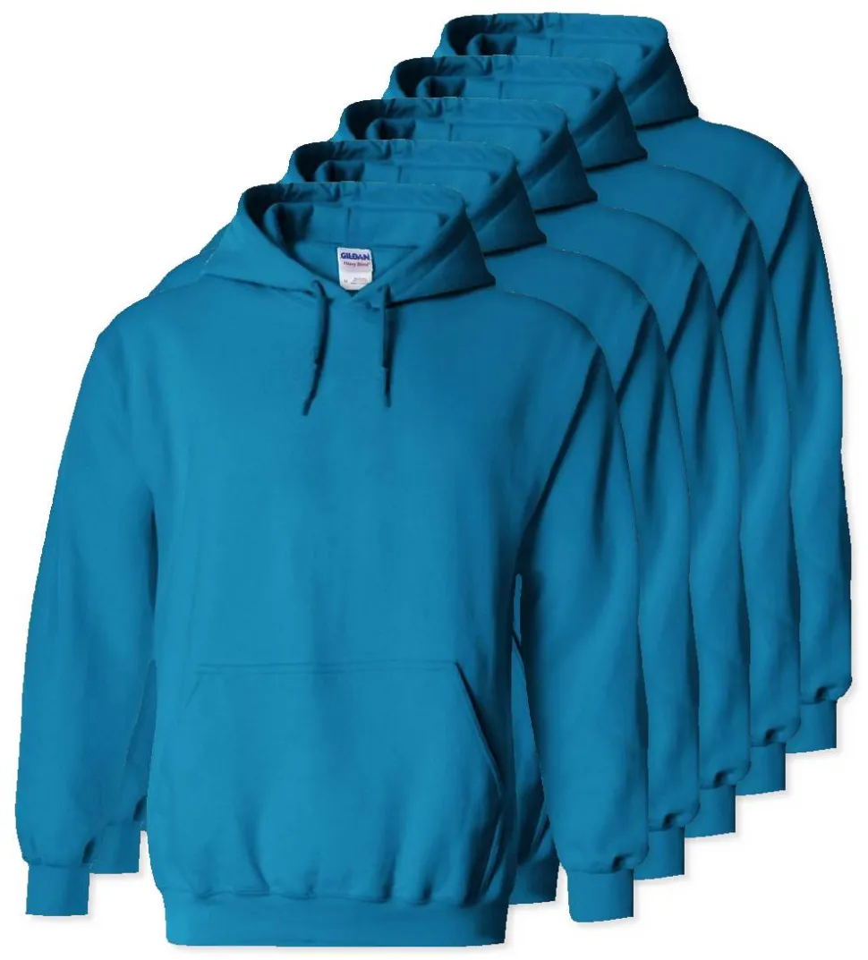 Paquet de 50 Gildan 18500 - Sweat à capuche en molleton épais.