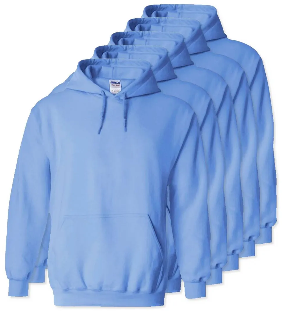 Paquet de 50 Gildan 18500 - Sweat à capuche en molleton épais.