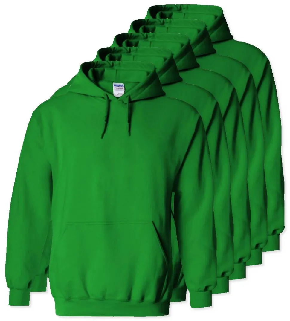 Paquet de 50 Gildan 18500 - Sweat à capuche en molleton épais.