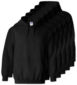 Paquet de 50 Gildan 18500 - Sweat à capuche en molleton épais.