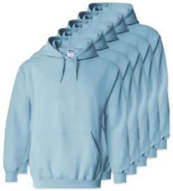 Paquet de 50 Gildan 18500 - Sweat à capuche en molleton épais.