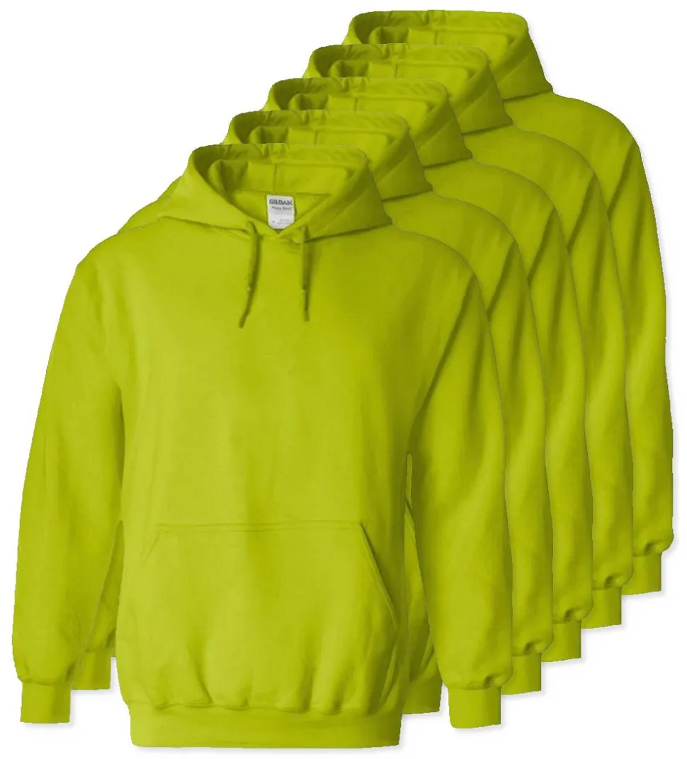Paquet de 50 Gildan 18500 - Sweat à capuche en molleton épais.