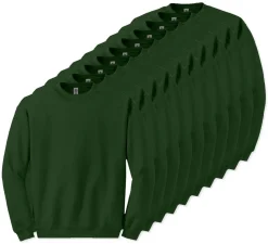 Paquet de 100 Gildan 18000 - Sweatshirt à col rond