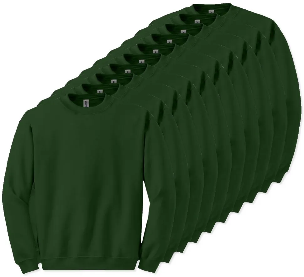 Paquet de 100 Gildan 18000 - Sweatshirt à col rond