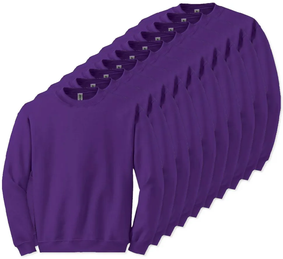 Paquet de 100 Gildan 18000 - Sweatshirt à col rond