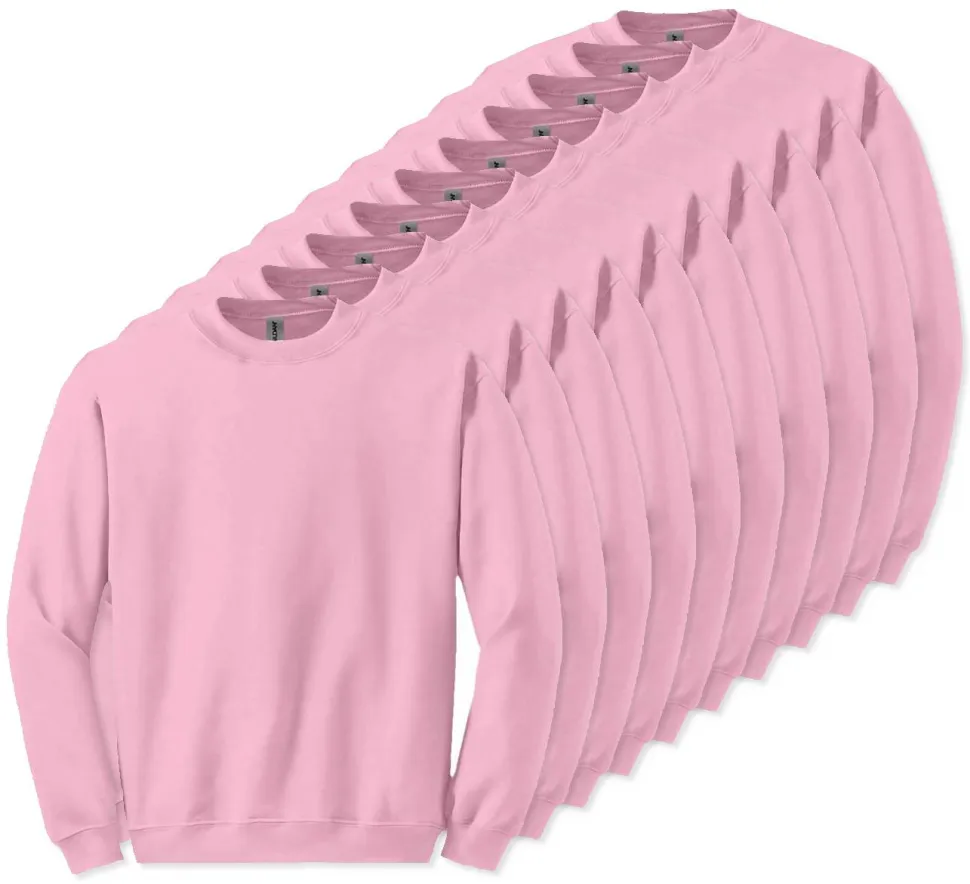 Paquet de 100 Gildan 18000 - Sweatshirt à col rond