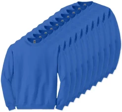 Paquet de 100 Gildan 18000 - Sweatshirt à col rond