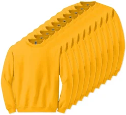 Paquet de 100 Gildan 18000 - Sweatshirt à col rond