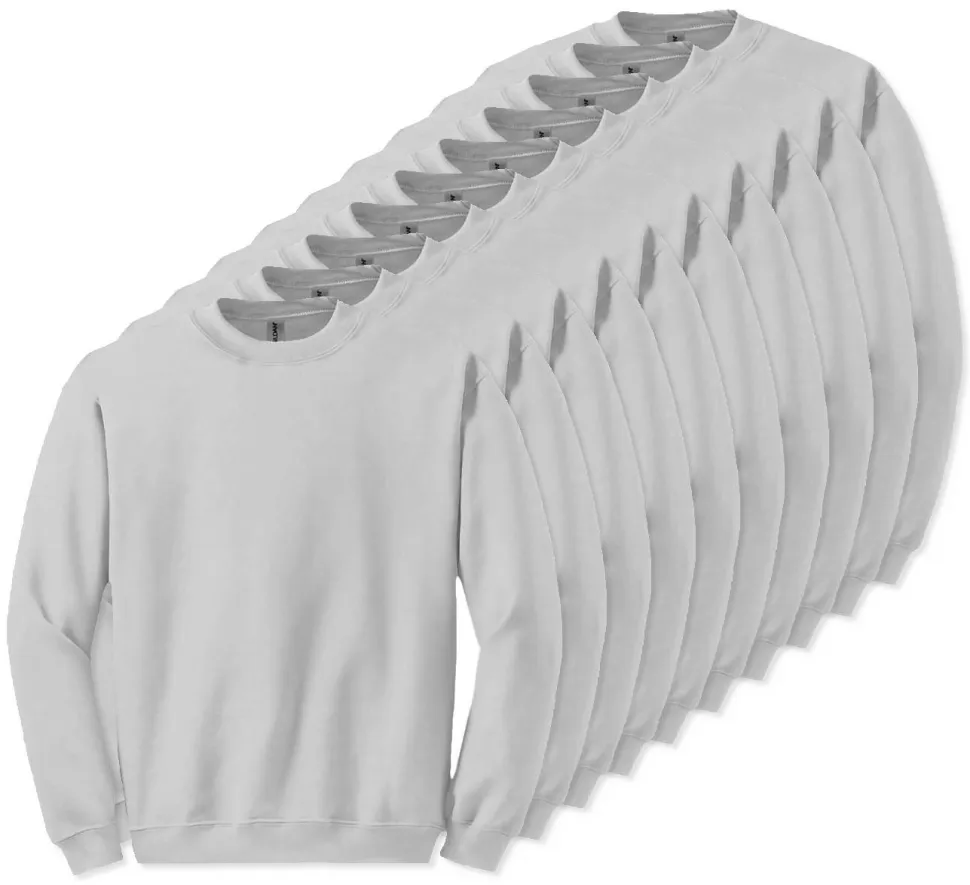 Paquet de 100 Gildan 18000 - Sweatshirt à col rond