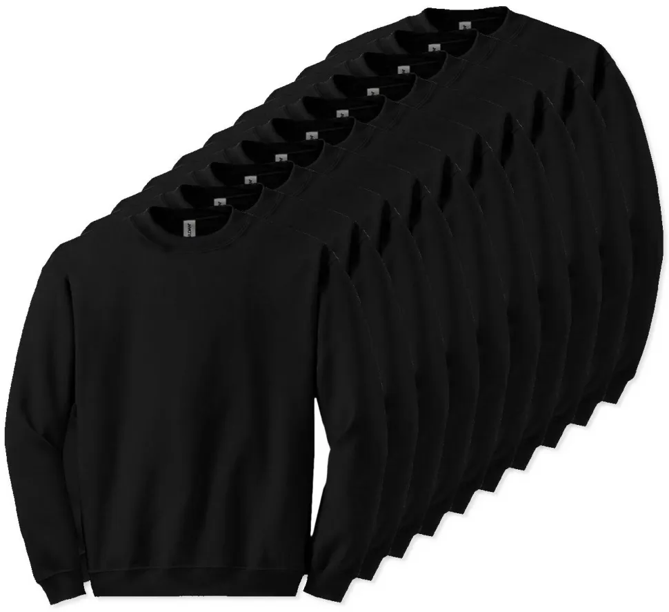 Paquet de 100 Gildan 18000 - Sweatshirt à col rond