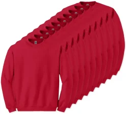 Paquet de 100 Gildan 18000 - Sweatshirt à col rond