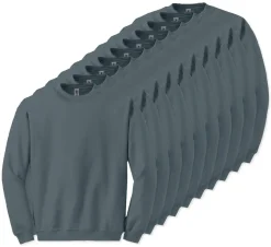 Paquet de 100 Gildan 18000 - Sweatshirt à col rond