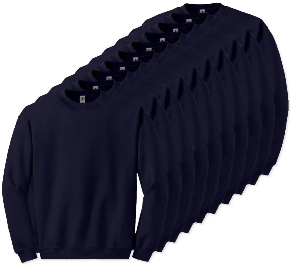 Paquet de 100 Gildan 18000 - Sweatshirt à col rond