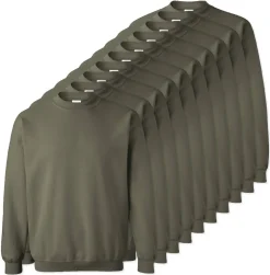 Paquet de 100 Gildan 18000 - Sweatshirt à col rond