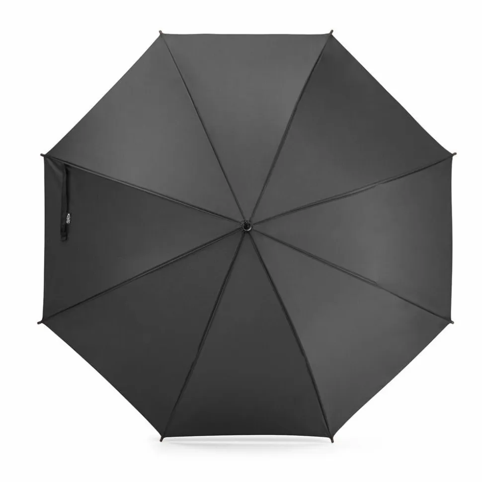 Parapluie en polyester recyclé (100% rPET) pongee avec ouverture automatique - Egotier 99149
