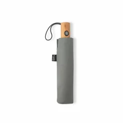 Parapluie pliable en polyester recyclé (100% rPET) 190T pongé à ouverture et fermeture automatiques - Egotier 99040