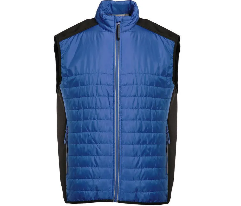 Pen Duick PK315 - Bodywarmer bi-matière matelassé