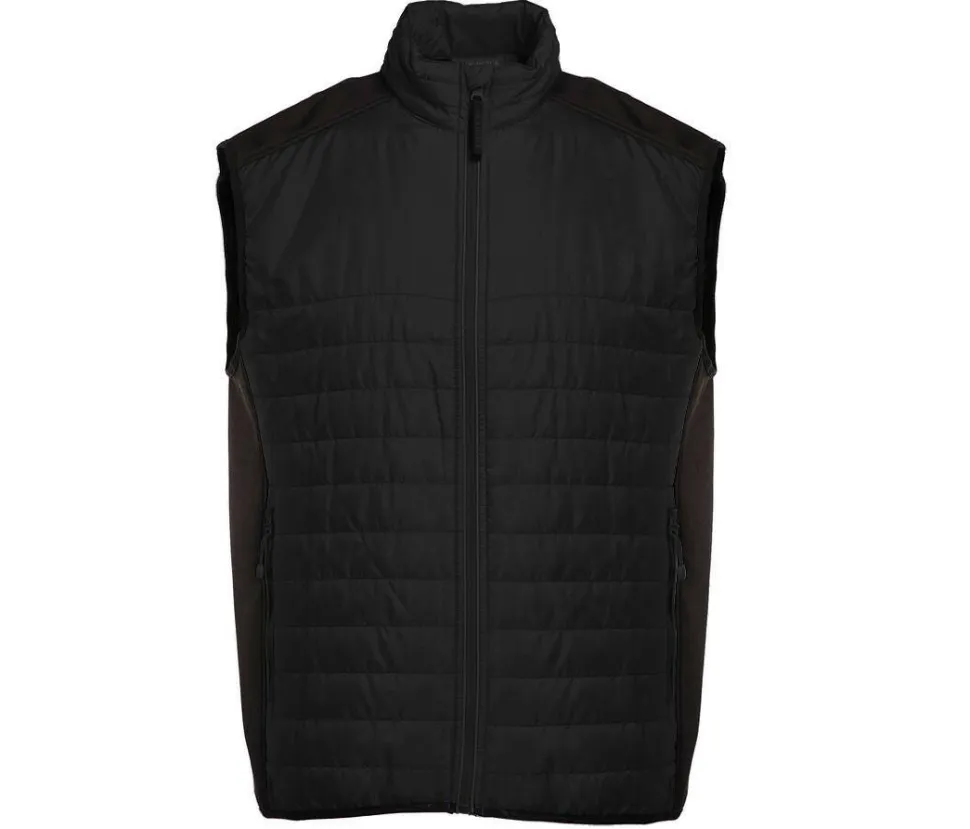 Pen Duick PK315 - Bodywarmer bi-matière matelassé