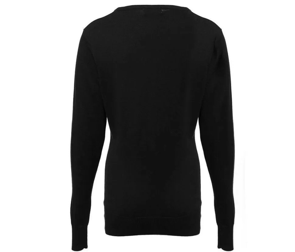 Pen Duick PK451 - Pull Femme Col V en Coton et Acrylique