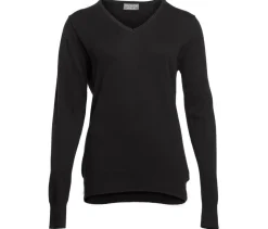 Pen Duick PK451 - Pull Femme Col V en Coton et Acrylique