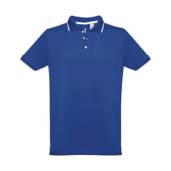 Polo bicolore en coton pour hommes - Egotier 30137