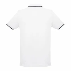 Polo en coton bicolore pour homme. Couleur blanche - Egotier 30136