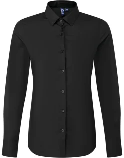 Premier PR303 - Chemise popeline RECYCLIGHT à manches longues pour femme