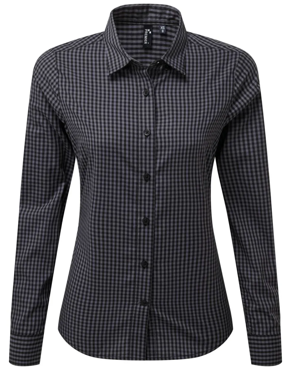 Premier PR352 - Chemise vichy gros carreaux