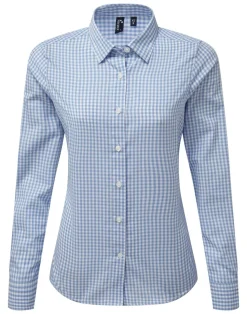 Premier PR352 - Chemise vichy gros carreaux