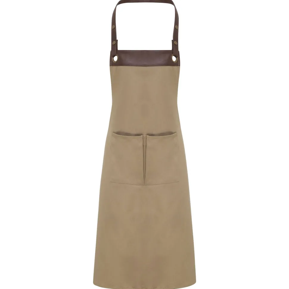 Premier PR123 - Tablier à bavette Espresso
