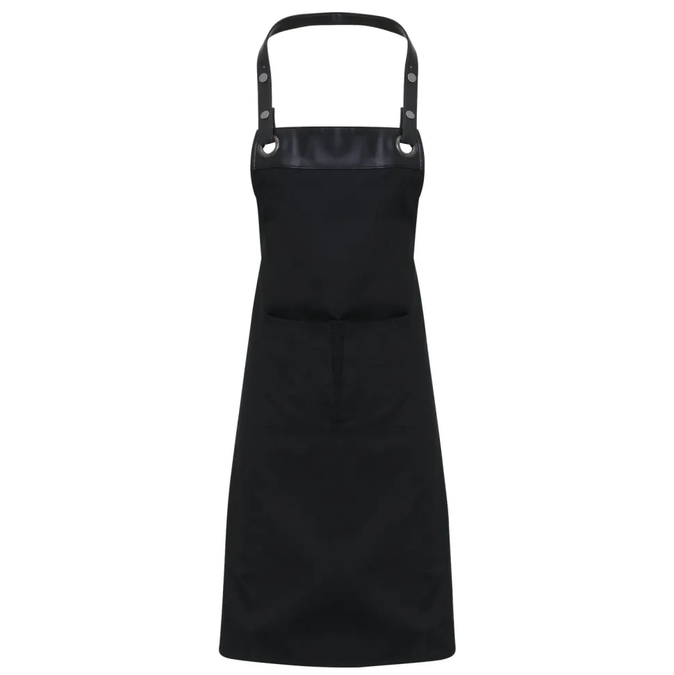 Premier PR123 - Tablier à bavette Espresso